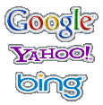 Google, Microsoft Bing, and Yahoo