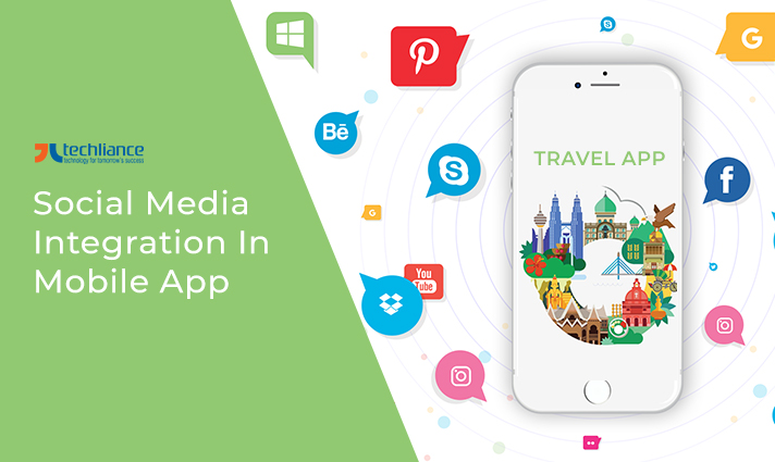 Social Media Integration in Travel App