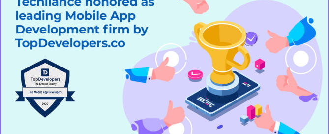 Techliance honored as leading Mobile App Development firm by TopDevelopers