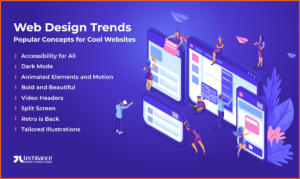 Web Design Trends - Popular Concepts for Cool Websites
