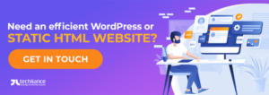 Need an efficient WordPress or Static HTML Website