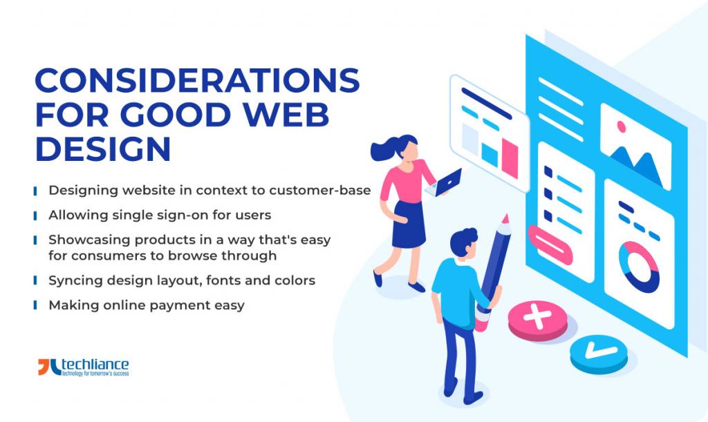 Considerations for good Web Design