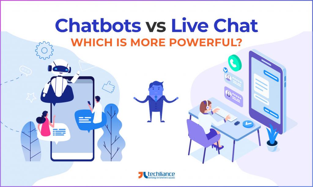 Chatbots vs Live Chat - Which is more Powerful