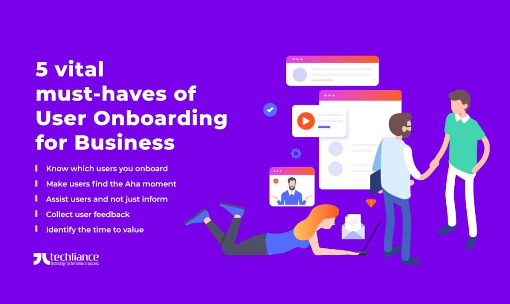 5 vital must-haves of User Onboarding for Business