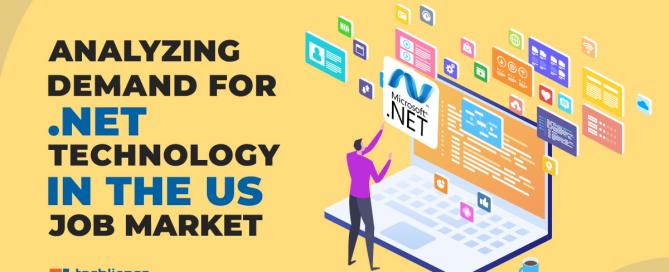 Analyzing demand for .NET technology in the US job market