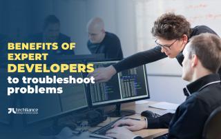 Benefits of expert developers to troubleshoot problems