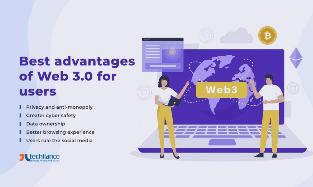 Best advantages of Web 3.0 for users