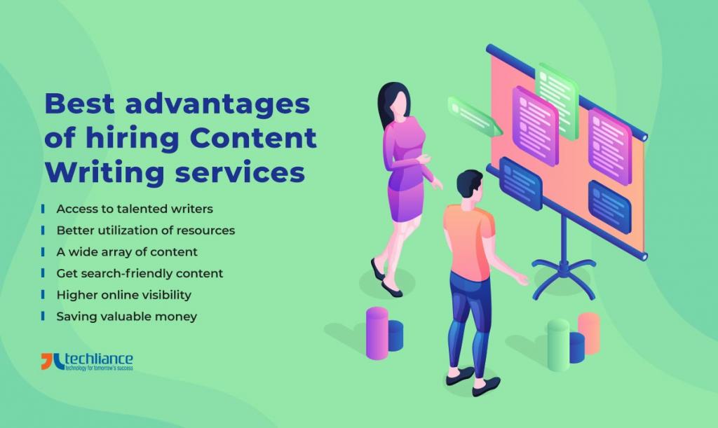 Best advantages of hiring Content Writing services