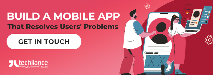 Build a mobile app that resolves users' problems