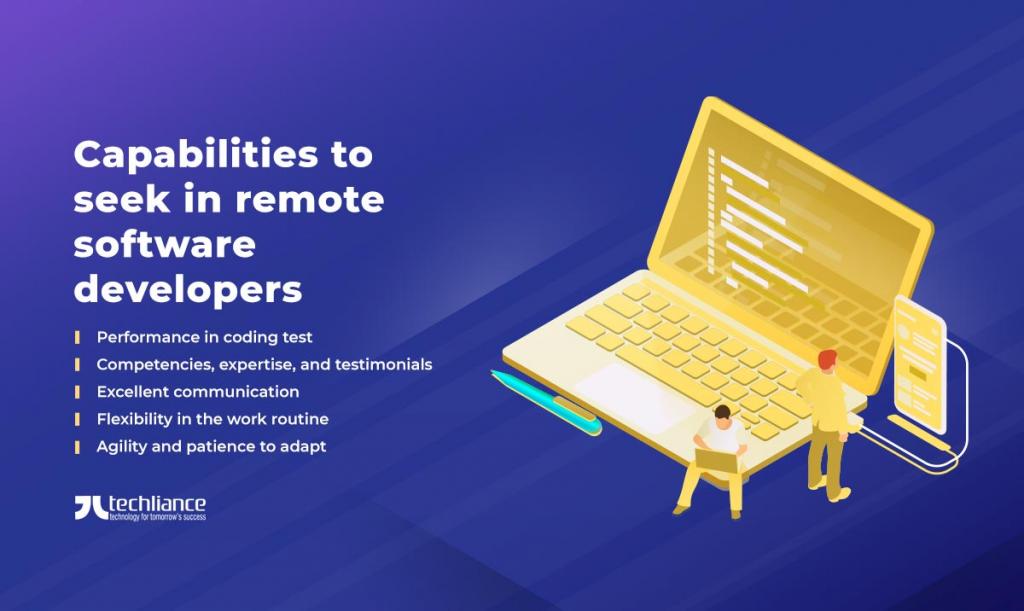 Capabilities to seek in remote software developers