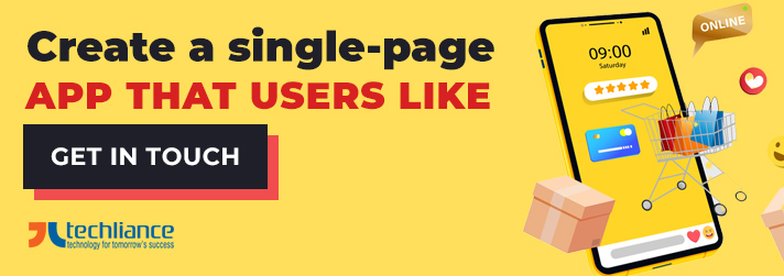 Create a single-page app that users like