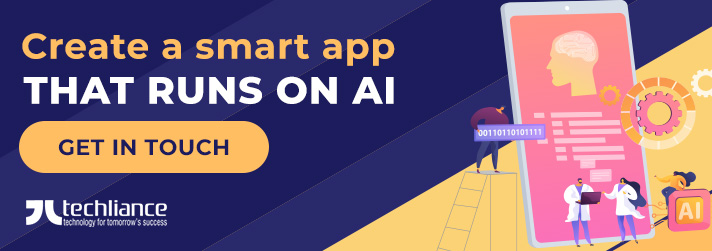 Create a smart App that runs on AI