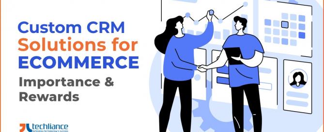 Custom CRM solutions for eCommerce - Importance and Rewards