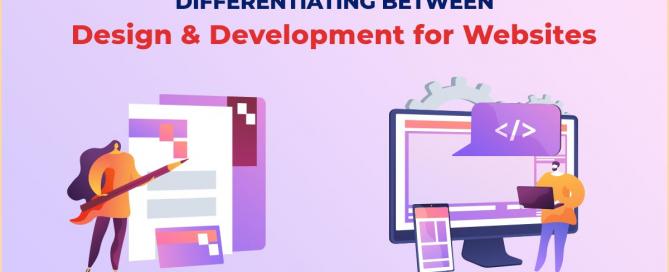 Differentiating between Design and Development for Websites
