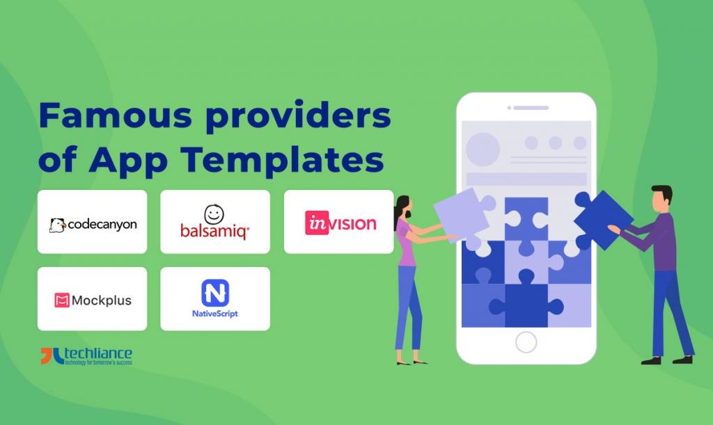 Famous providers of App Templates