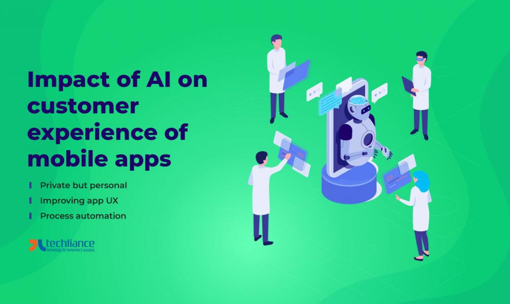 Impact of AI on customer experience of mobile apps