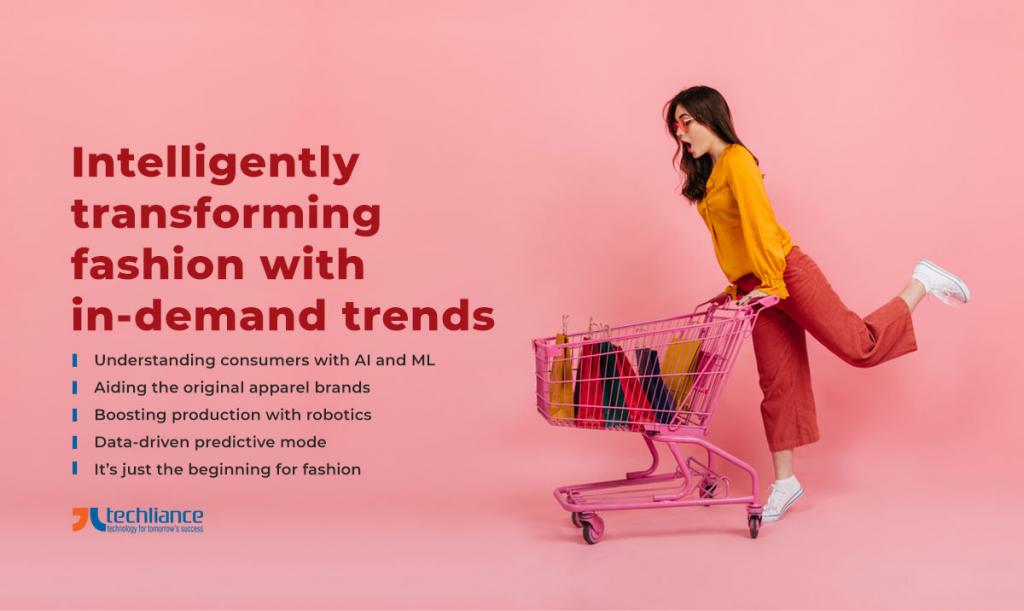 Intelligently transforming fashion with in-demand trends