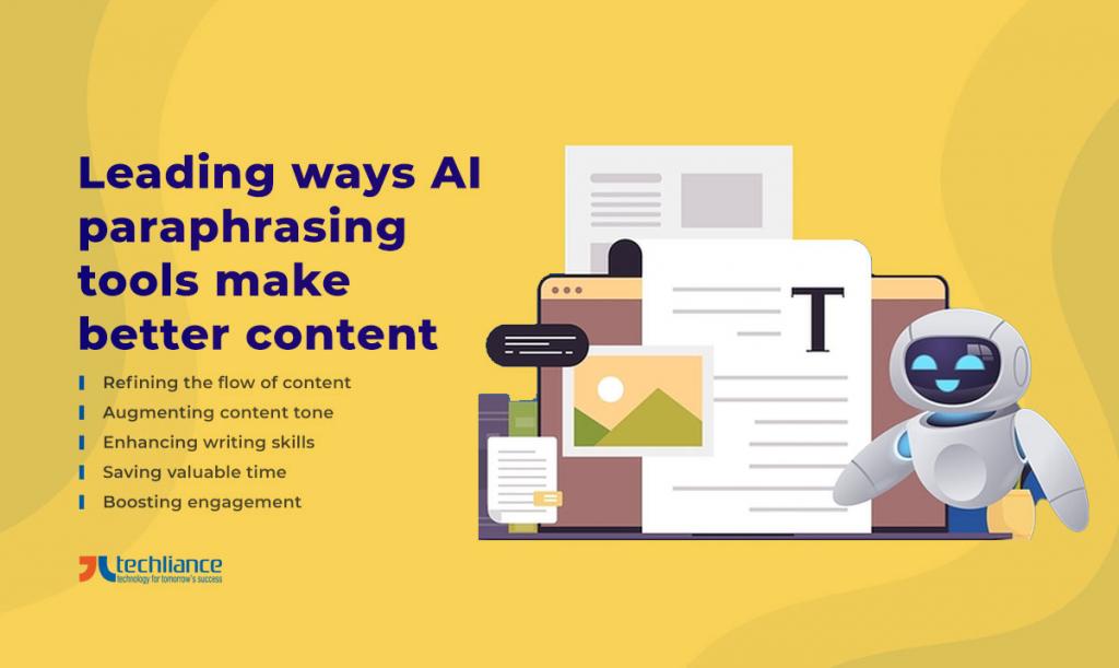 Leading ways AI paraphrasing tools make better content