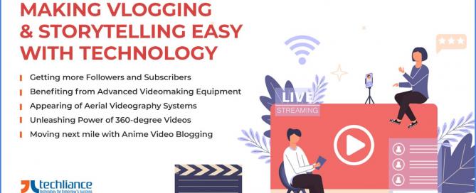 Making Vlogging and Storytelling easy with Technology