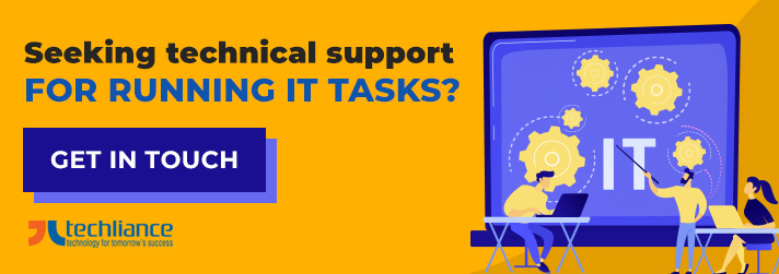 Seeking technical support for running IT tasks