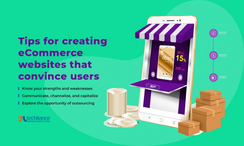 Tips for creating eCommerce websites that convince users