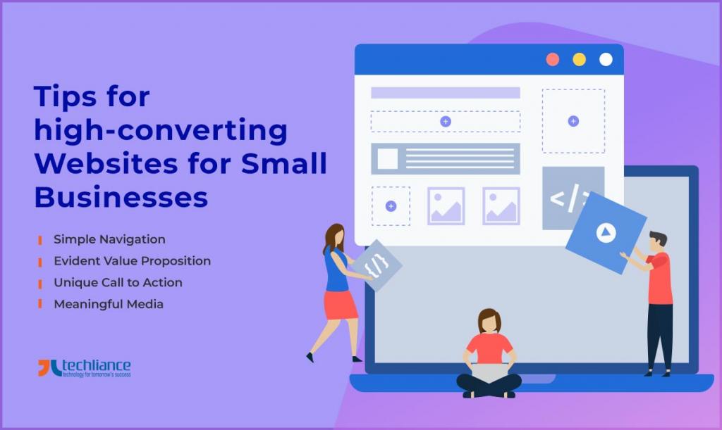 Tips for high-converting Websites for Small Businesses