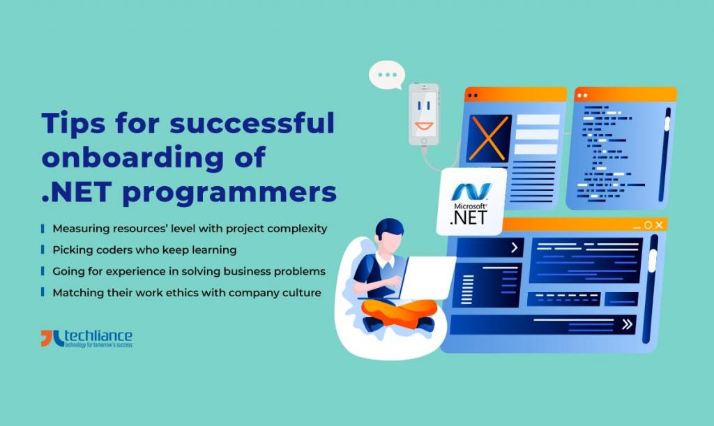 Tips for successful onboarding of .NET programmers