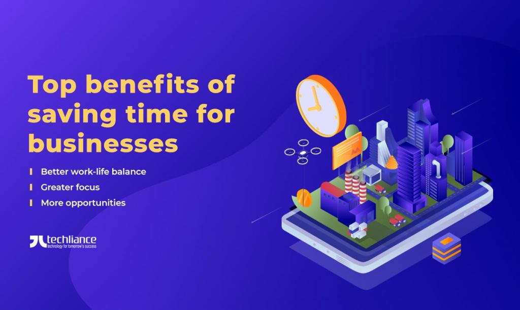 Top benefits of saving time for businesses