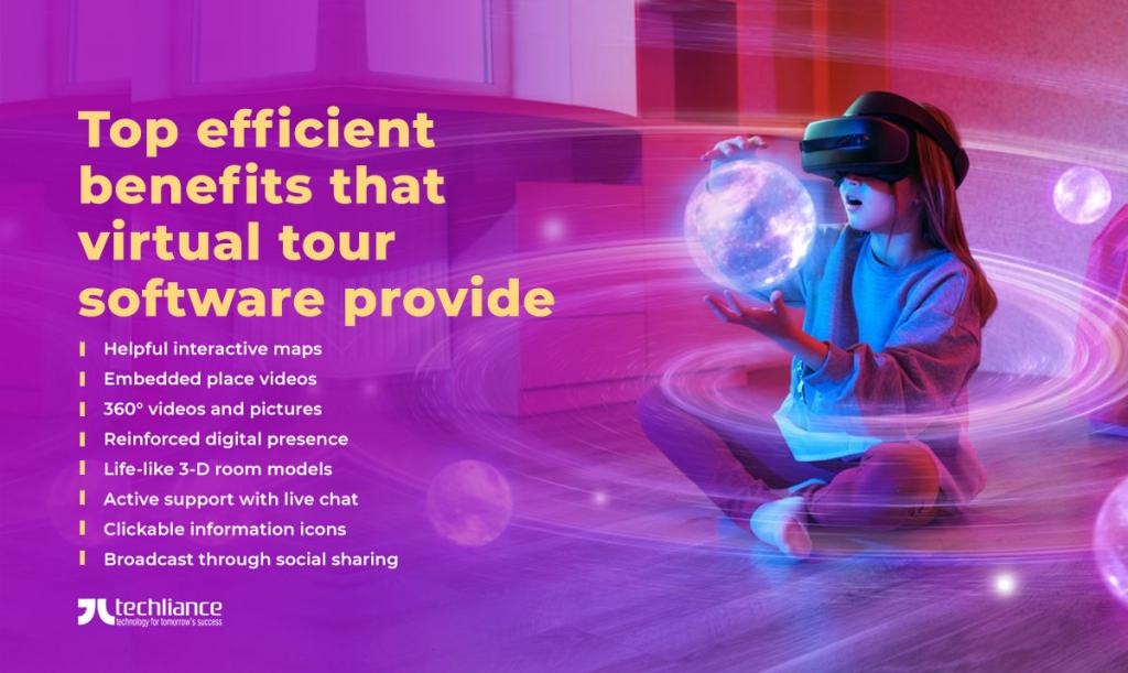 Top efficient benefits that virtual tour software provide