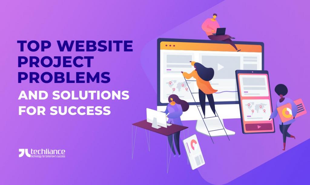 Top website project problems and solutions for success