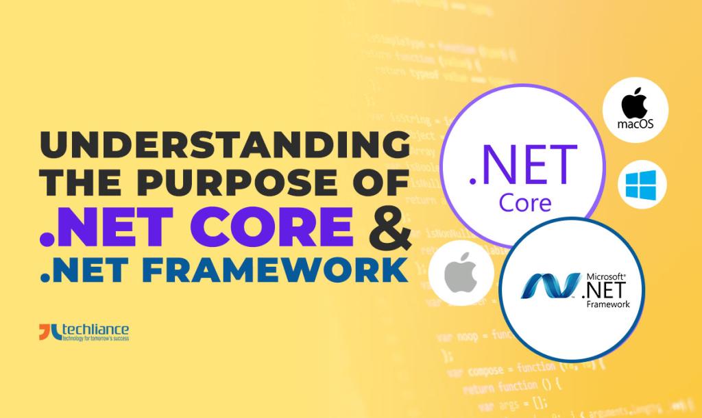 Understanding the purpose of .NET Core and .NET framework