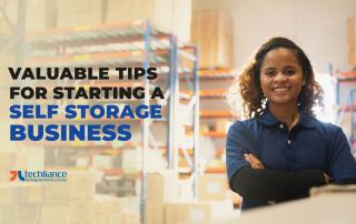 Valuable tips for starting a self storage business