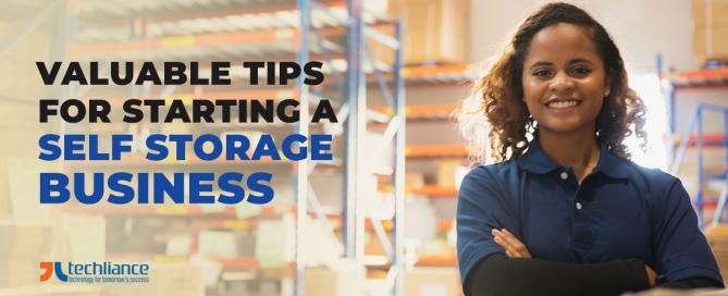 Valuable tips for starting a self storage business