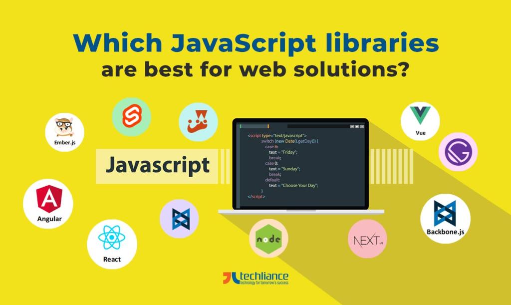 Which JavaScript libraries are best for web solutions?